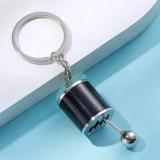 Auto Part Six Speed Manual Keychain 3D Shifter Car Change Shift Variator Metal Gear Lever Box Keychain Key Chain